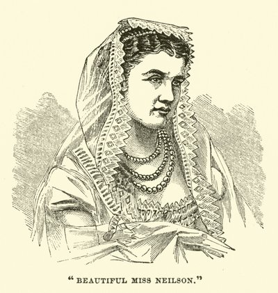 Beautiful Miss Neilson by English School